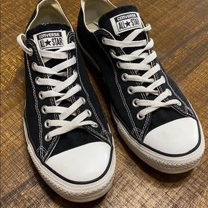 Black and White Low Top Converse